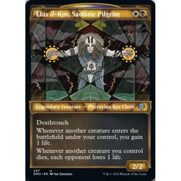 MtG Dominaria United Uncommon Elas il-Kor, Sadistic Pilgrim #297 [Showcase]