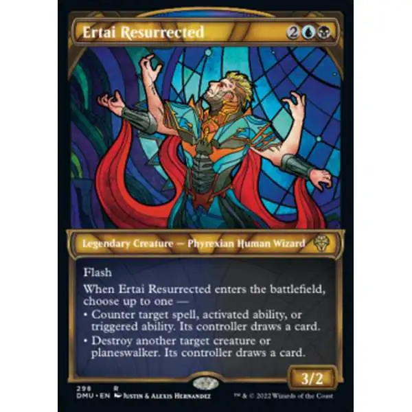 MtG Dominaria United Rare Ertai Resurrected #298 [Showcase]