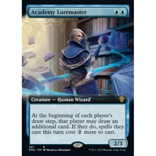 MtG Dominaria United Rare Academy Loremaster #391 [Extended Art]