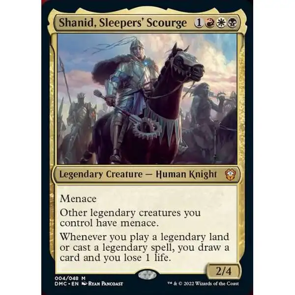 MtG Dominaria United Commander Mythic Rare Shanid, Sleepers' Scourge #4