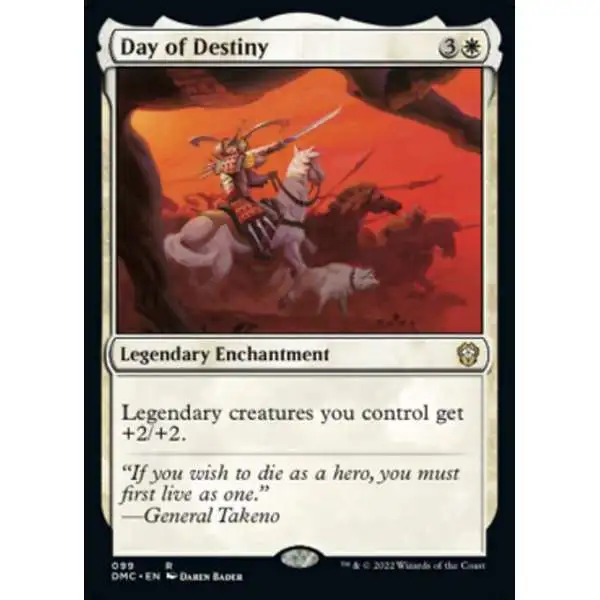 MtG Dominaria United Commander Rare Day of Destiny #99