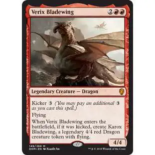 MtG Dominaria Mythic Rare Verix Bladewing #149