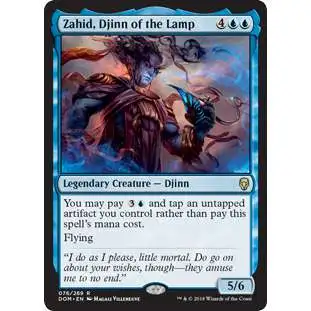MtG Dominaria Rare Zahid, Djinn of the Lamp #76