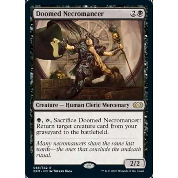 MtG Double Masters Rare Doomed Necromancer #88