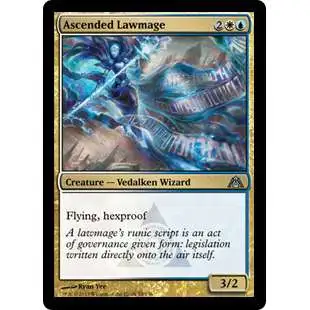 MtG Trading Card Game Dragon's Maze Uncommon Ascended Lawmage #53