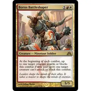 MtG Trading Card Game Dragon's Maze Rare Boros Battleshaper #58