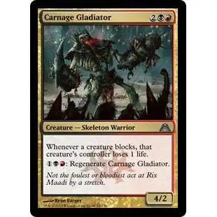 MtG Trading Card Game Dragon's Maze Uncommon Carnage Gladiator #61