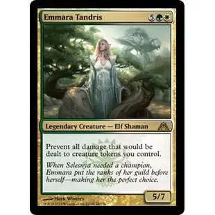 MtG Trading Card Game Dragon's Maze Rare Foil Emmara Tandris #68