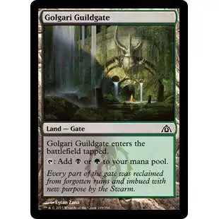 MtG Trading Card Game Dragon's Maze Common Golgari Guildgate #149