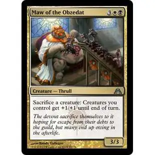 MtG Trading Card Game Dragon's Maze Uncommon Maw of the Obzedat #83