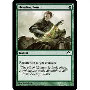 MtG Trading Card Game Dragon's Maze Common Foil Mending Touch #44