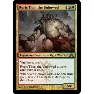 MtG Trading Card Game Dragon's Maze Rare Ruric Thar, the Unbowed #99