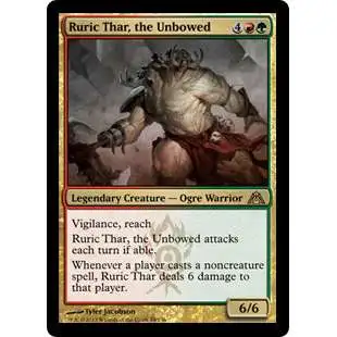 MtG Trading Card Game Dragon's Maze Rare Foil Ruric Thar, the Unbowed #99