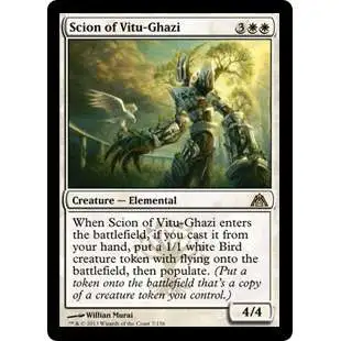 MtG Trading Card Game Dragon's Maze Rare Foil Scion of Vitu-Ghazi #7