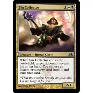 MtG Trading Card Game Dragon's Maze Uncommon Sin Collector #103