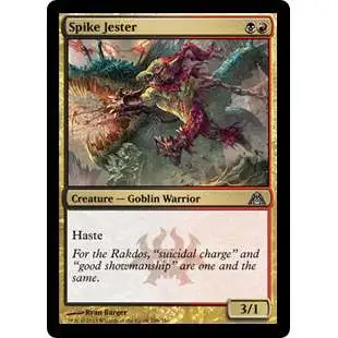 MtG Trading Card Game Dragon's Maze Uncommon Foil Spike Jester #106