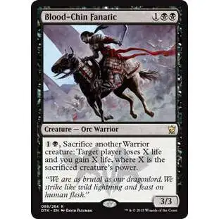 MtG Dragons of Tarkir Rare Blood-Chin Fanatic #88