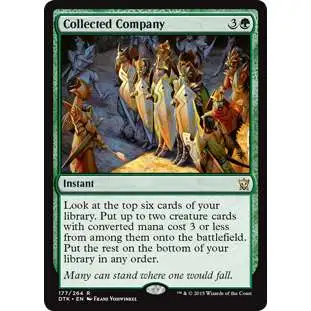MtG Dragons of Tarkir Rare Foil Collected Company #177