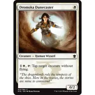 MtG Dragons of Tarkir Common Foil Dromoka Dunecaster #13