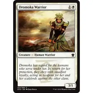 MtG Dragons of Tarkir Common Dromoka Warrior #14