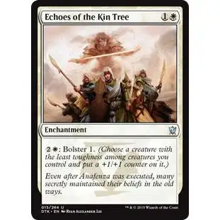 MtG Dragons of Tarkir Uncommon Echoes of the Kin Tree #15