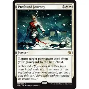 MtG Dragons of Tarkir Rare Profound Journey #30