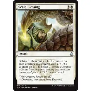 MtG Dragons of Tarkir Uncommon Scale Blessing #35