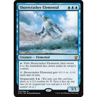 MtG Dragons of Tarkir Mythic Rare Shorecrasher Elemental #73