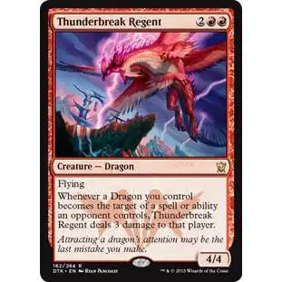 MtG Dragons of Tarkir Rare Thunderbreak Regent #162