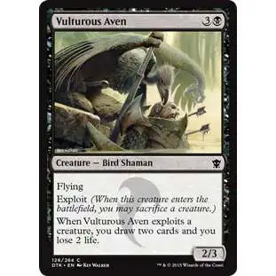 MtG Dragons of Tarkir Common Vulturous Aven #126