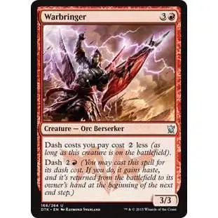 MtG Dragons of Tarkir Uncommon Warbringer #168