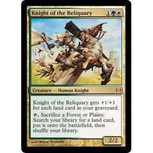MtG Trading Card Game Duel Decks: Knights vs. Dragons Mythic Rare Knight of the Reliquary #1