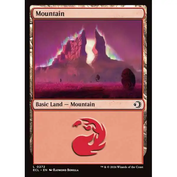 MtG Lorwyn Eclipsed Common FOIL Mountain #272