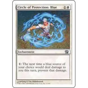 MtG 8th Edition Uncommon Circle of Protection: Blue #11