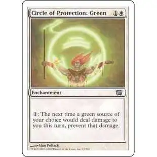 MtG 8th Edition Uncommon Circle of Protection: Green #12
