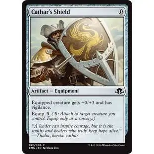 MtG Trading Card Game Eldritch Moon Common Cathar's Shield #192