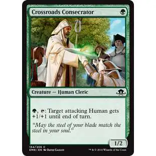 MtG Trading Card Game Eldritch Moon Common Crossroads Consecrator #154