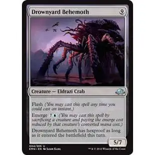 MtG Trading Card Game Eldritch Moon Uncommon Drownyard Behemoth #4