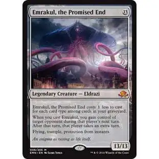 MtG Trading Card Game Eldritch Moon Mythic Rare Emrakul, the Promised End #6