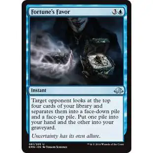 MtG Trading Card Game Eldritch Moon Uncommon Fortune's Favor #61