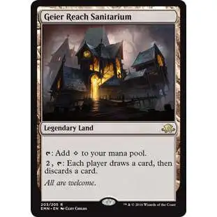 MtG Trading Card Game Eldritch Moon Rare Geier Reach Sanitarium #203