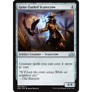MtG Trading Card Game Eldritch Moon Uncommon Geist-Fueled Scarecrow #196