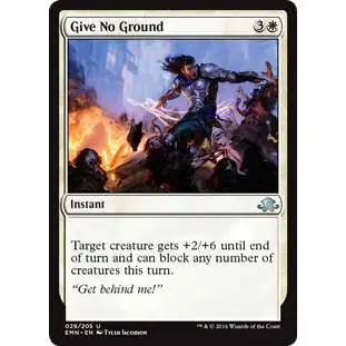 MtG Trading Card Game Eldritch Moon Uncommon Give No Ground #29