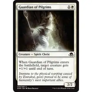 MtG Trading Card Game Eldritch Moon Common Guardian of Pilgrims #30