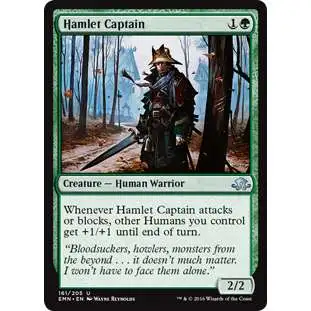 MtG Trading Card Game Eldritch Moon Uncommon Foil Hamlet Captain #161