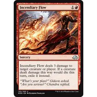 MtG Trading Card Game Eldritch Moon Uncommon Incendiary Flow #133