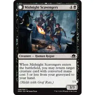 MtG Trading Card Game Eldritch Moon Common Foil Midnight Scavengers #96