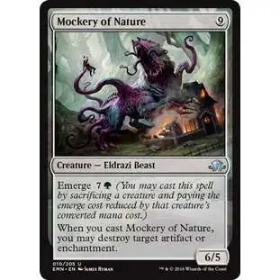 MtG Trading Card Game Eldritch Moon Uncommon Mockery of Nature #10