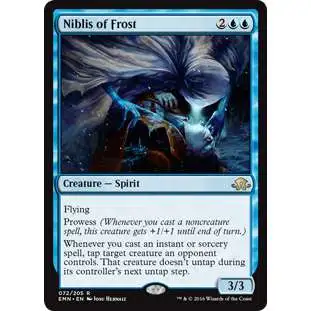 MtG Trading Card Game Eldritch Moon Rare Niblis of Frost #72