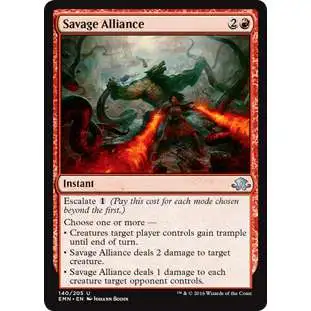 MtG Trading Card Game Eldritch Moon Uncommon Savage Alliance #140